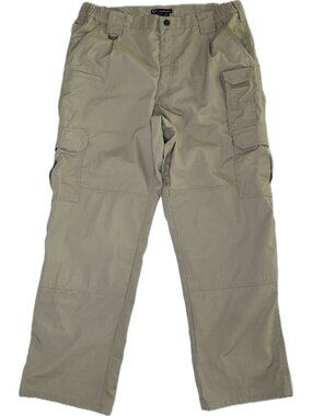 5.11 Tactical Men's Regular Fit Taclite Pro Ripstop Cargo Pants Khaki Tan 36x30
